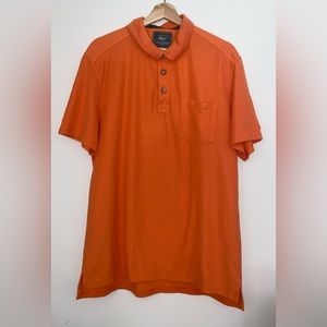 G.H. Bass & Co. Short Sleeve Button Down Polo Shirt